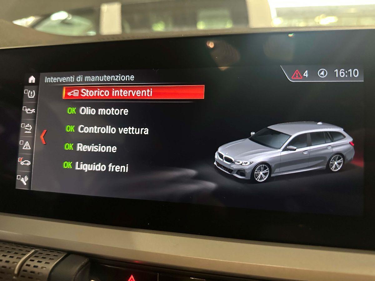 BMW 320d Touring Business Advantage aut. - UNICO-PROPRIETARIO -TAGLIANDI BMW