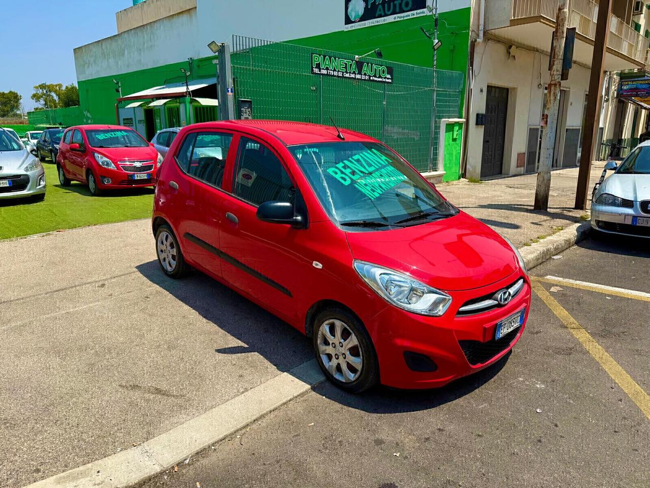 Hyundai i10 1.1 BENZINA - ANNO 04/2012 - NEOPATENTATO
