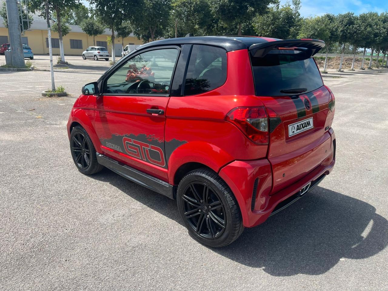 Minicar Aixam City GTO red TUNING
