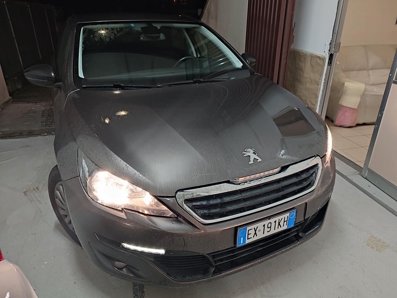 PEUGEOT 308 DEL 2014 TURBO BENZINA EURO6B 8GOMME