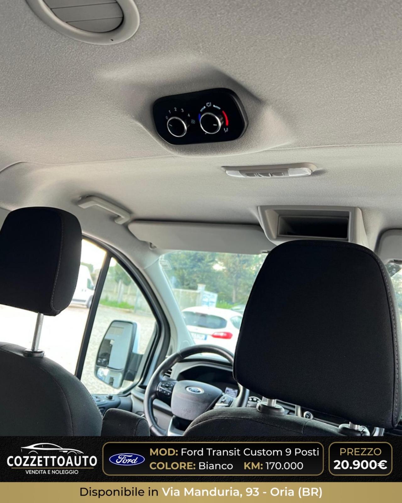 Ford Transit Custom 9 posti 2021 iva deducibile