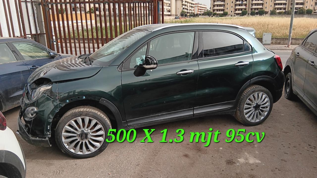 Fiat 500 X cross incidentata sinistrata mondialcars 019