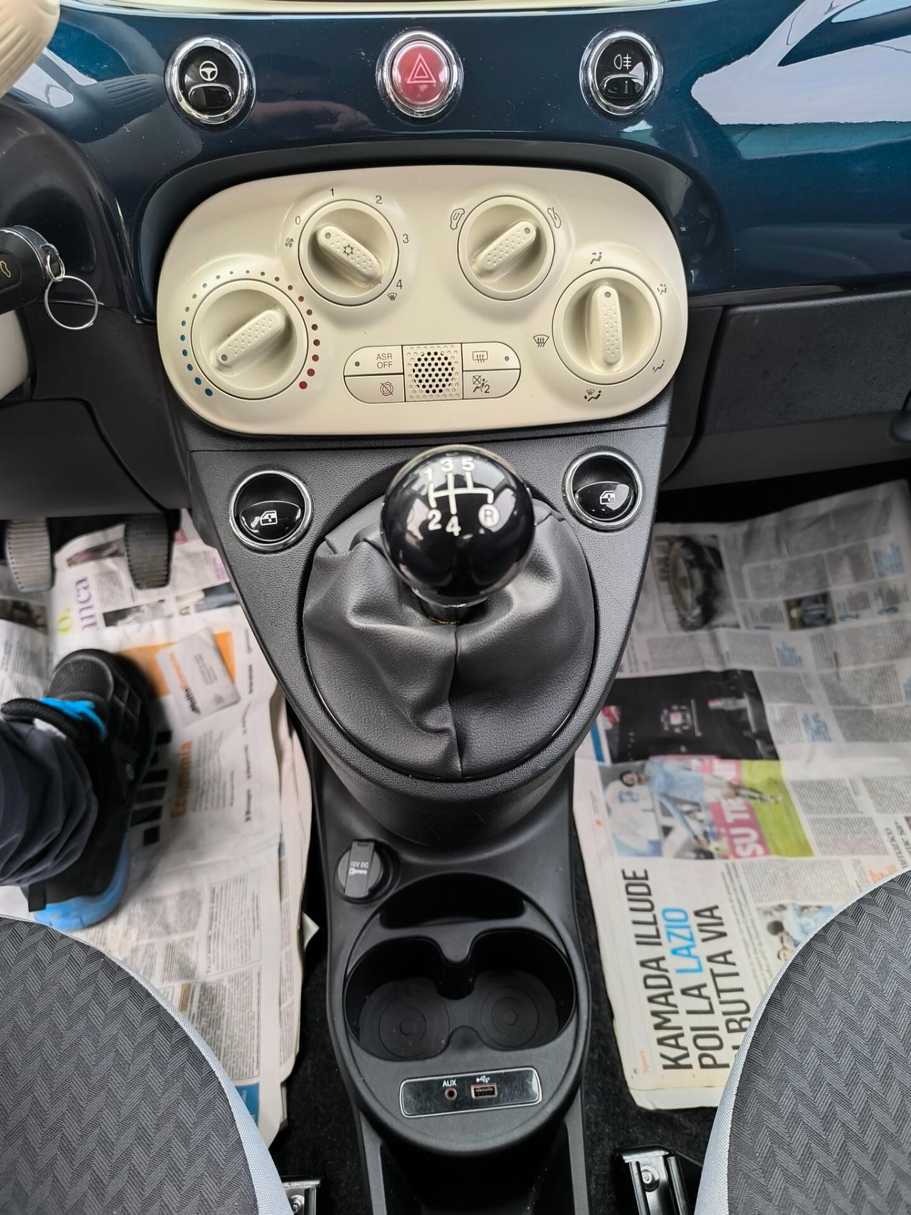 FIAT 500 1.2 BENZINA 10/2018 KM 60.000 CERTIFICATI