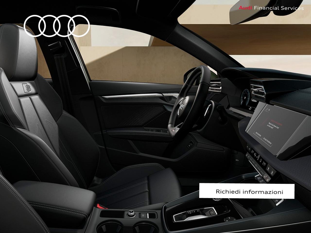 Audi A3 sportback 1.5 tfsi e s line edition 204cv s-tronic