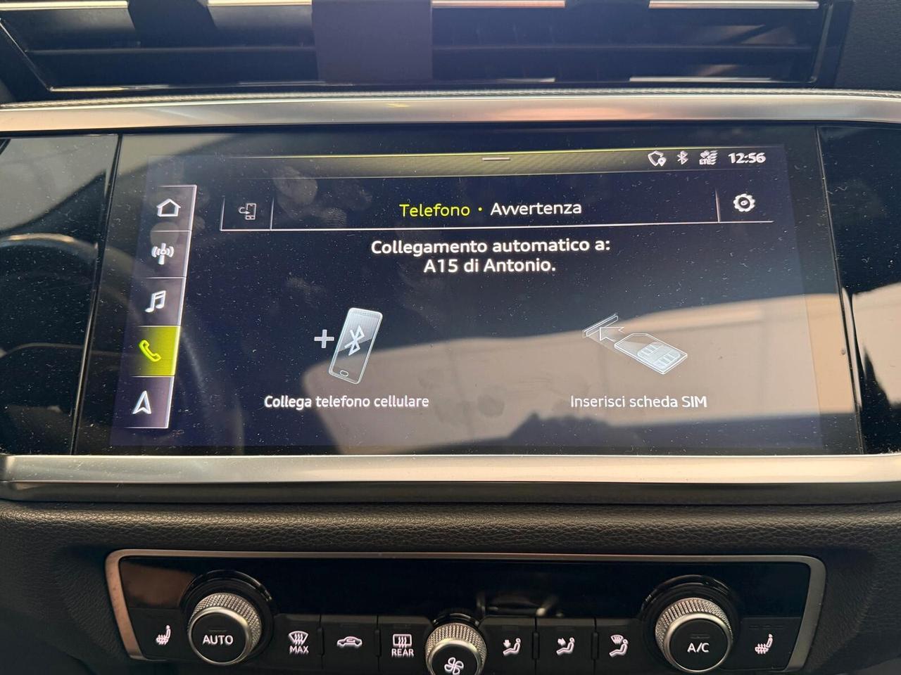 AUDI Q3 40 SPORTBACK S-LINE 2.0 TDI QUATTRO 190CV TETTO PELLE NAVI ANNO 2021