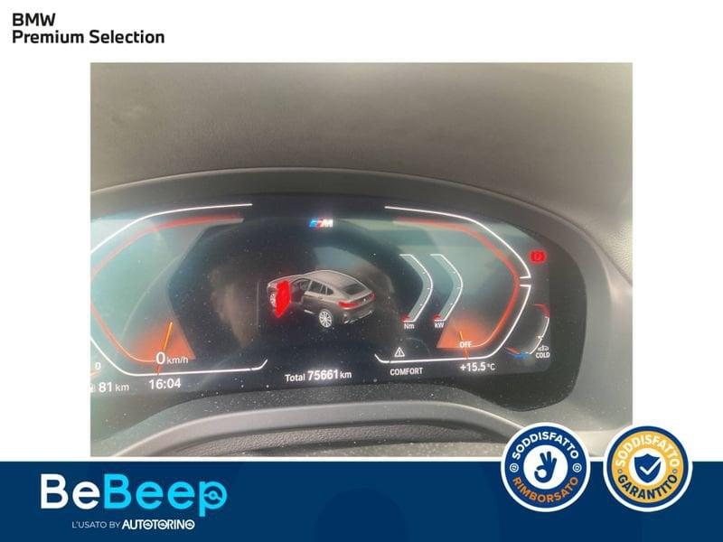 BMW X4 XDRIVE20D MHEV 48V MSPORT AUTO