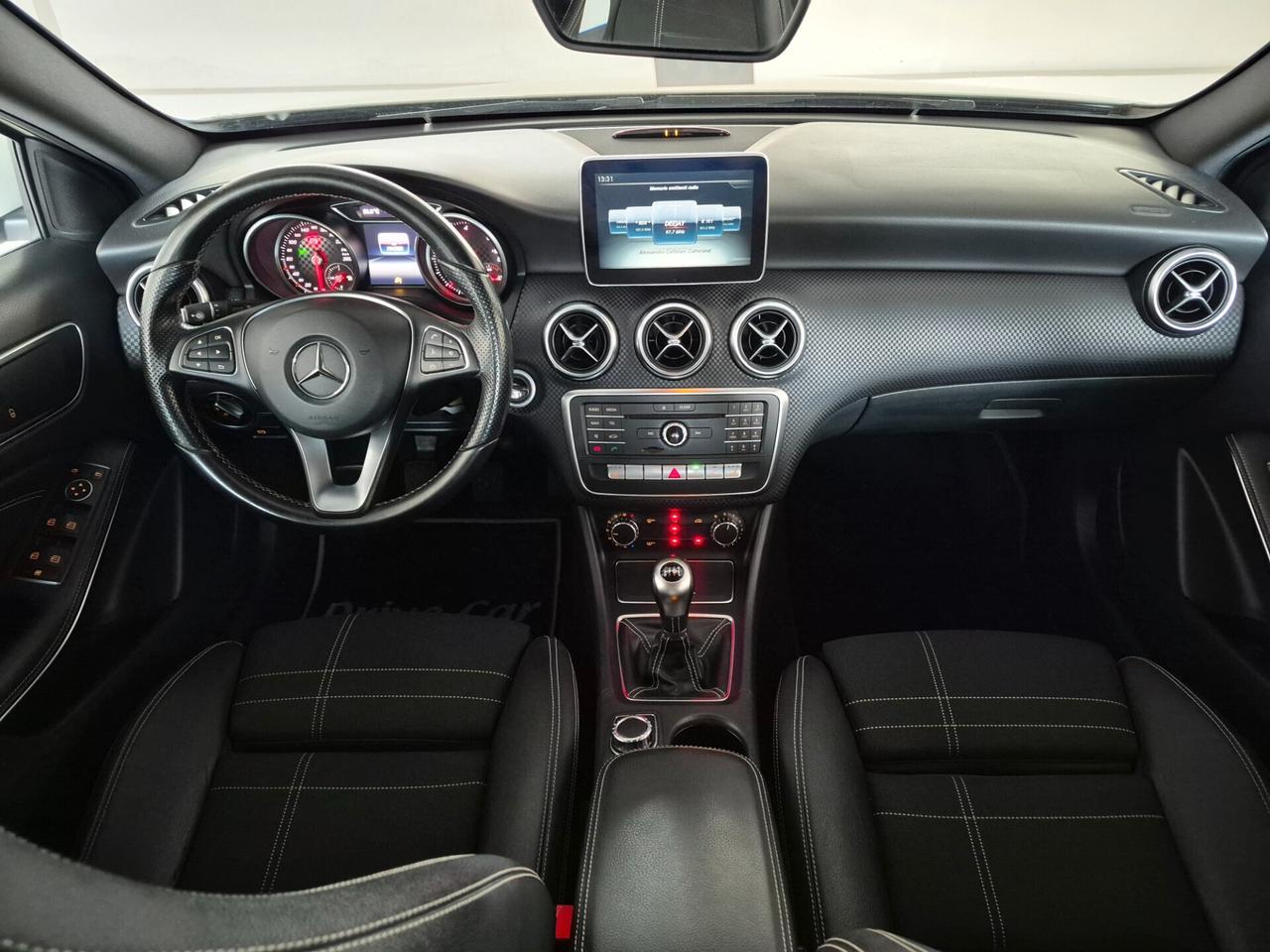 Mercedes-Benz A 180 CDI PELLE LED NAVI C.17 SEDILI RISCALDABILI KEYLESS CLIMA SENSORI ANT. E POST. BLUETOOTH SELETTORE MODALITA' GUIDA