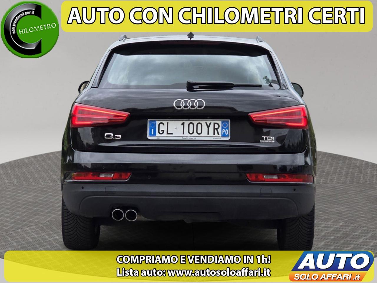AUDI Q3 2.0 TDI 150CV QUATTRO S-TRONIC 4X4 AUTOMATICA EU6B