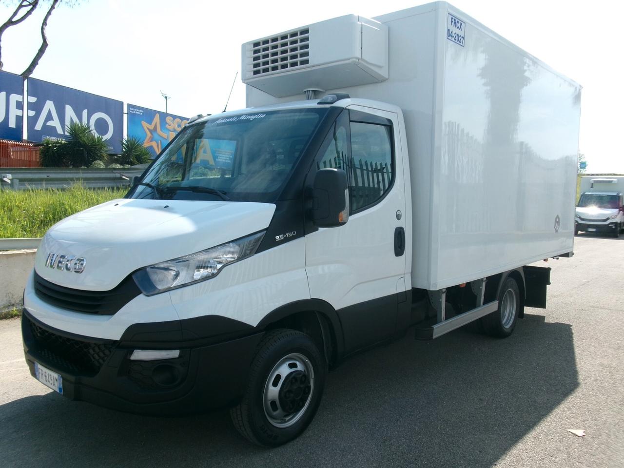 Iveco Daily 35C15 3000 150CV E6 FRIGO FRCX 04/2027 7 PEDANE