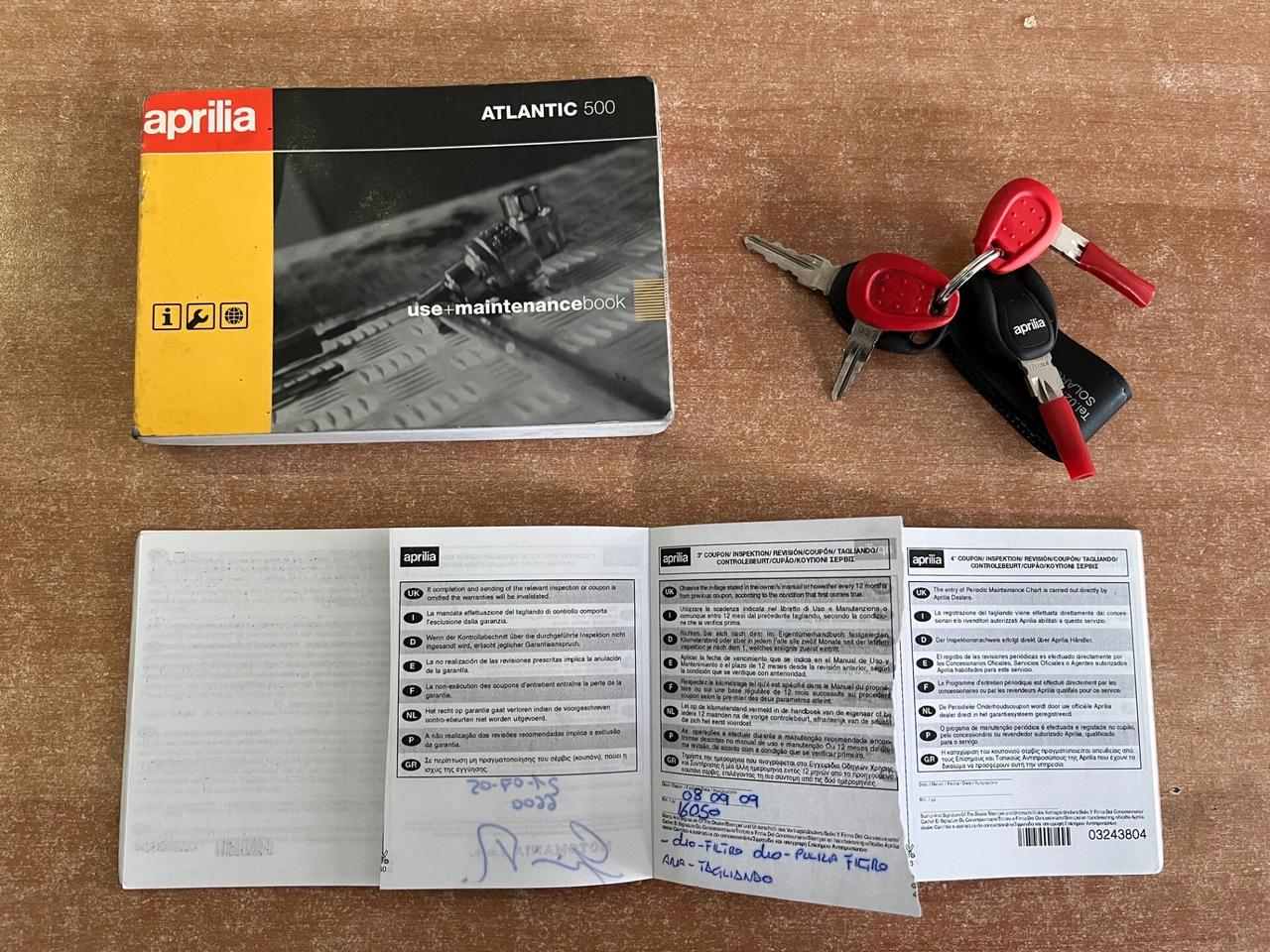Aprilia Atlantic 500 DUE PROPRIETARI PRECEDENTI!!!