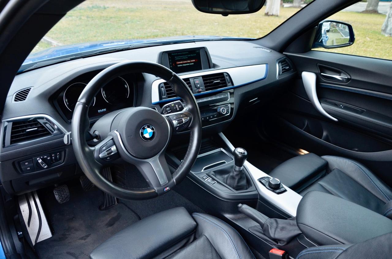 BMW 118d XDRIVE MSPORT 150cv 3p, UFF ITALIANA, SERVICE BMW, EURO 6C, FARI FULL LED, NAVI, PELLE, PERMUTE