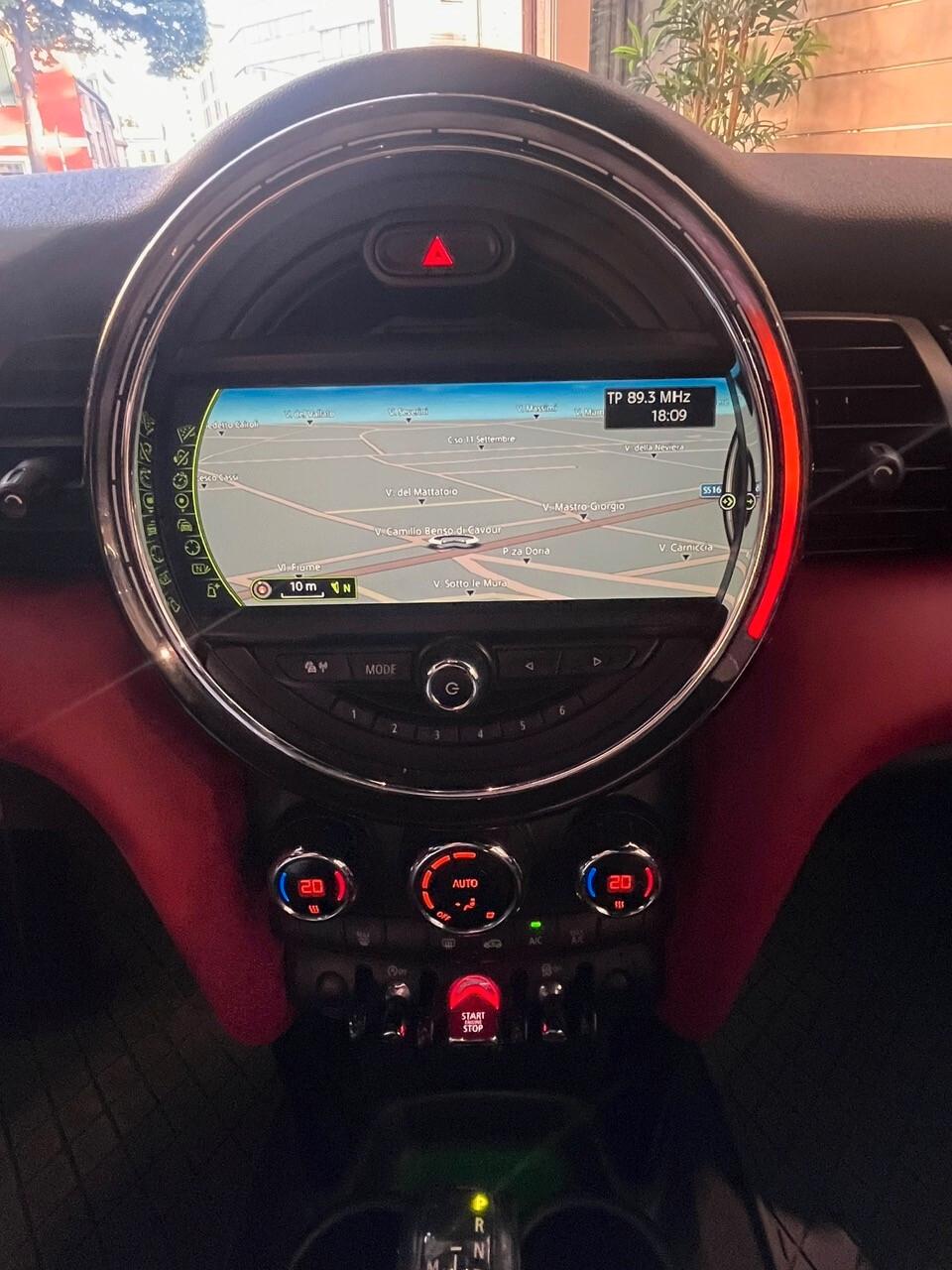 Mini 2.0 John Cooper Works NAVI AUTOMATICO PELLE TESSUTO