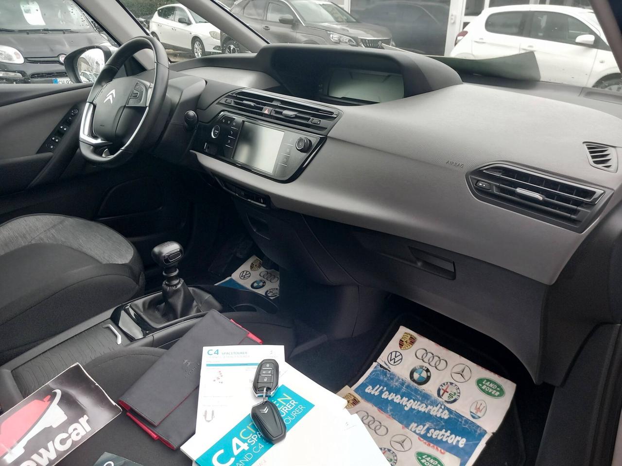 Citroen C4 SpaceTourer BlueHDi 130 S&S Live km 50100 garanzia totale