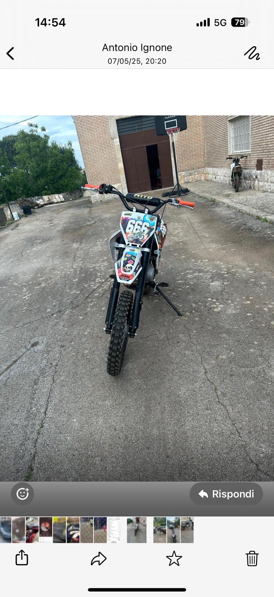 Pit Racing 125 PIT BIKE 4 TEMPI ANNO 2024 , 134 ORE DI UTILIZZO