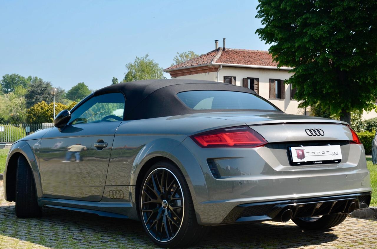 AUDI TT ROADSTER 40 2.0 TFSI S-TRONIC S-LINE COMPETITION PLUS 197cv, GARANZIA UFF BMW, SERVICE AUDI, EURO 6D, 20", NAVI, PERMUTE