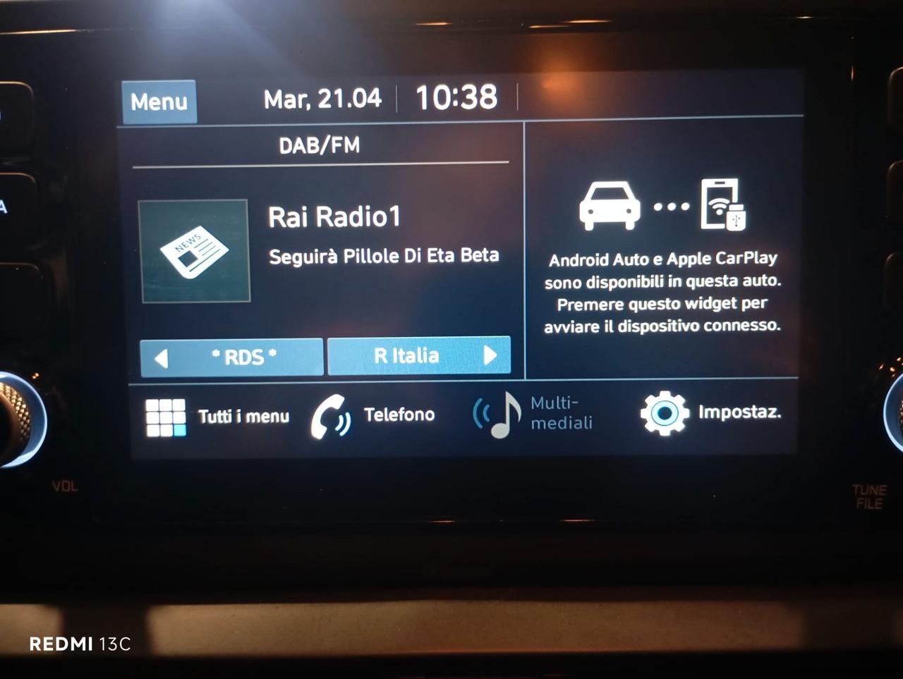 HYUNDAY I20 DEL 2021 1200 BENZINA 80 CAVALLI