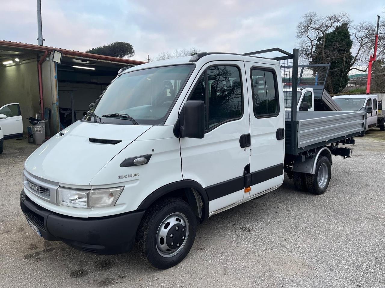 Iveco Daily 35c14 doppia cab/ 7P-cassa ribalt-2006