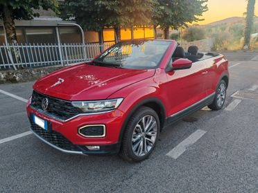 Volkswagen T-Roc Cabriolet incidentata