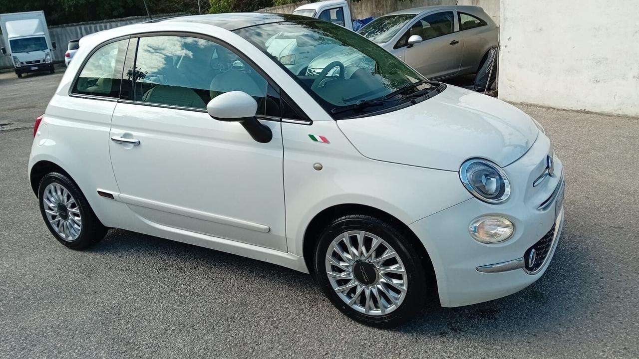 Fiat 500 lounge-1.3 mjt-95cv-12/2016