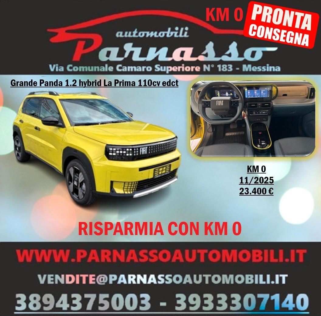Fiat Grande Panda 1.2 Hybrid 110 CV S&S La Prima