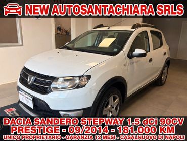 Dacia Sandero Stepway 1.5 dCi 90 CV Prestige