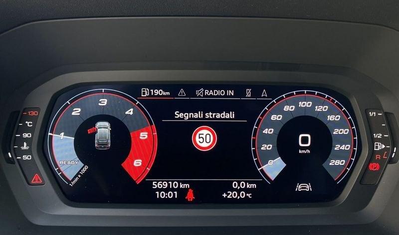 Audi A3 SPB S Line interno ed esterno 2.0 TDI 150CV s-tronic 35