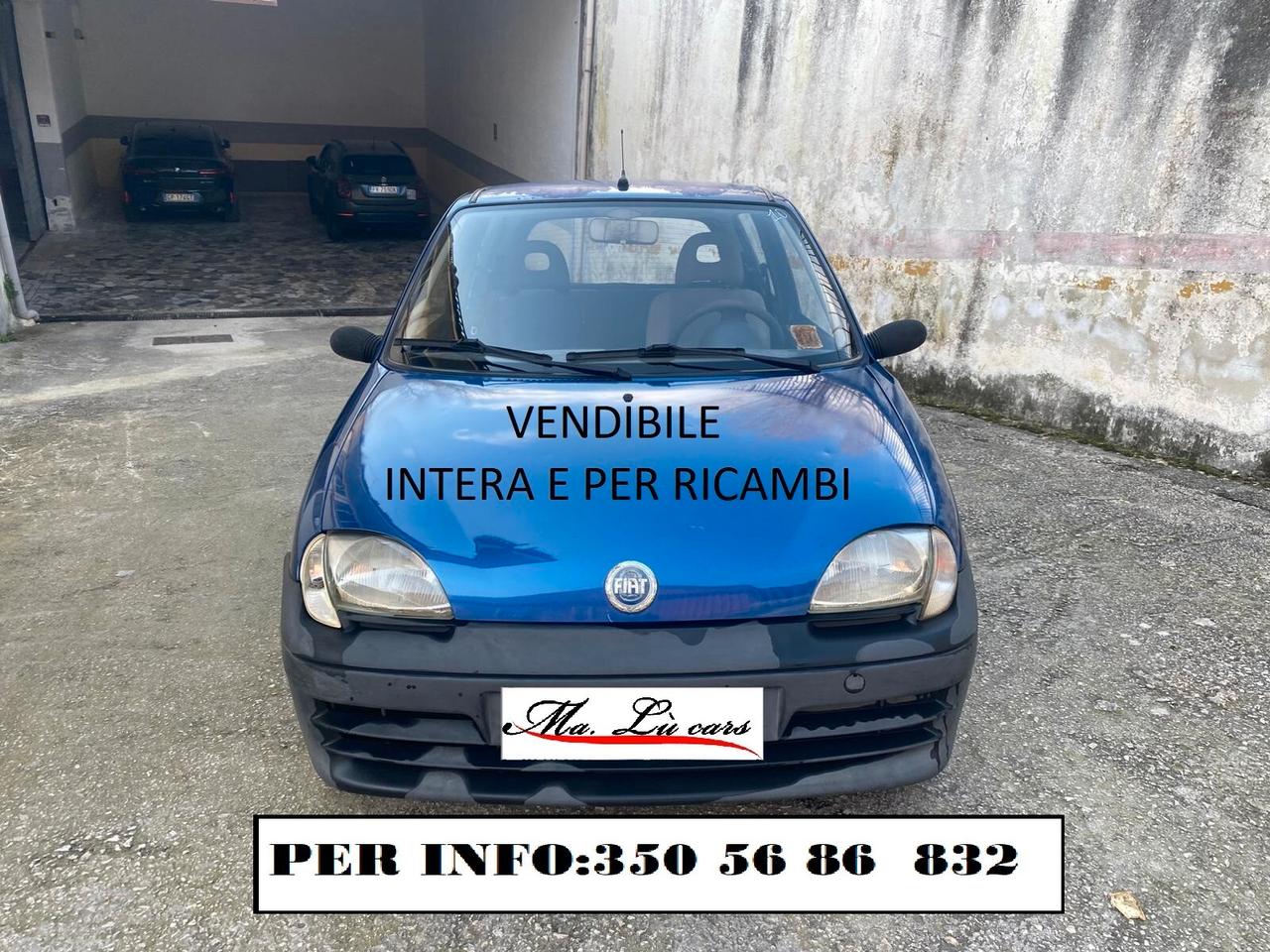 Fiat Seicento 1.1cc benzina(PRIVATO)-2003