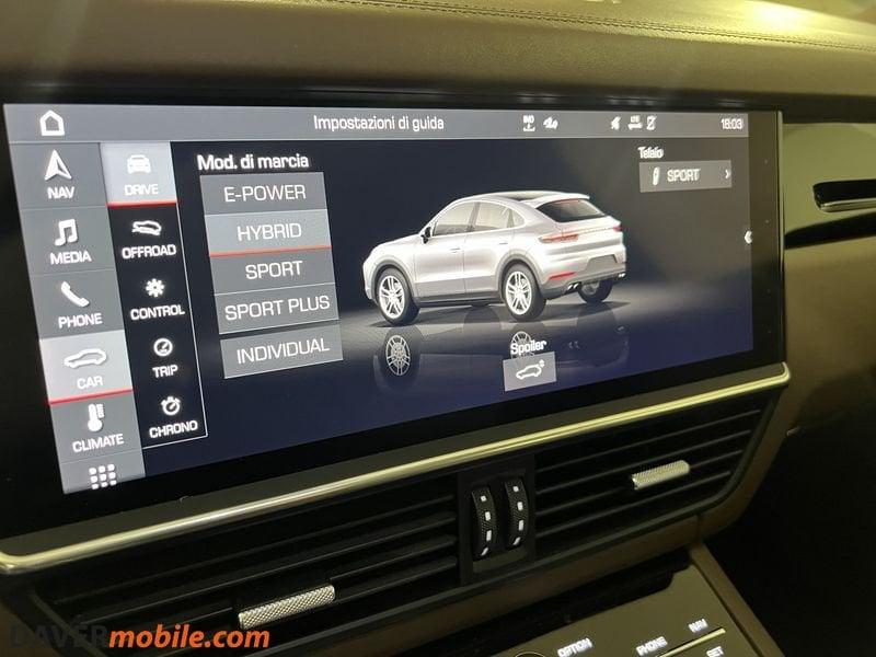 Porsche Cayenne Coupè Cayenne Coupe 3.0 e-hybrid tiptronic