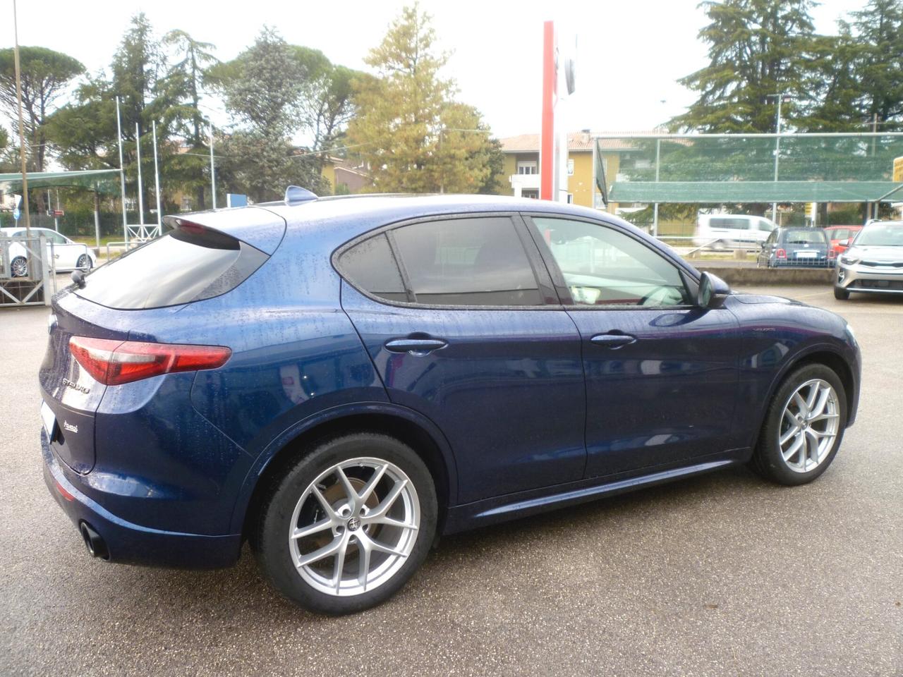 ALFA ROMEO Stelvio 2.2 TD 210 CV AT8 Q4 Veloce BLU MET. 2020