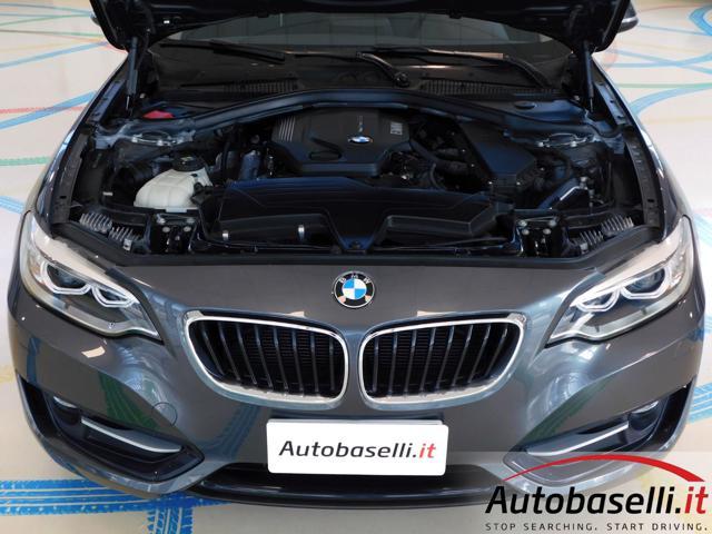 BMW 218 D COUPE SPORT AUTOMATICA 150CV UNICO PROPRIETARIO