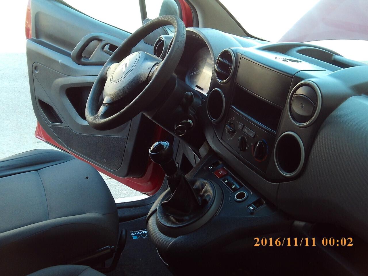 Citroen Berlingo 1.6 HDi 90 Van 3 posti Club L1