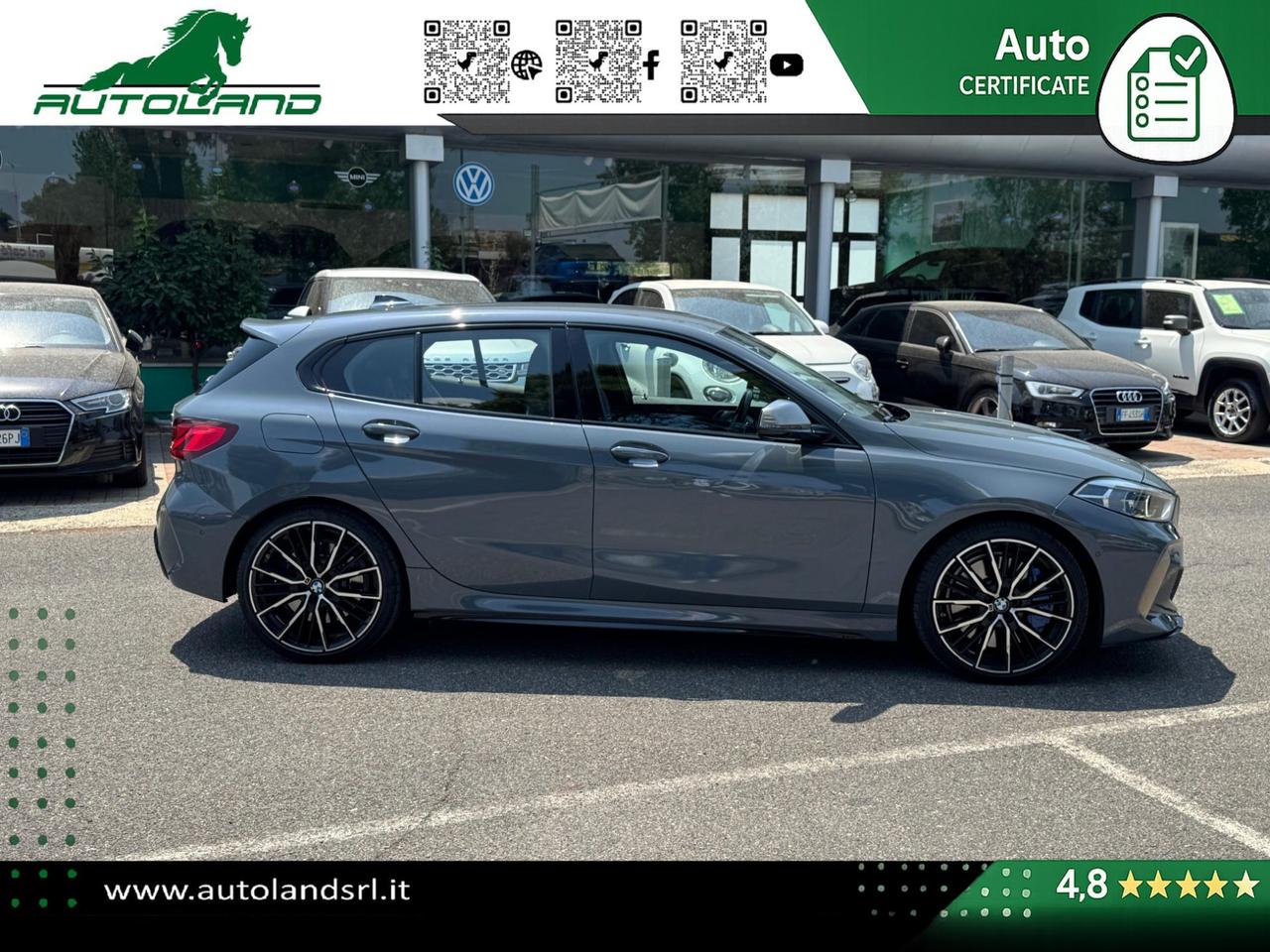 BMW 135 M 135i xdrive auto UNIPRO' UFFICIALE