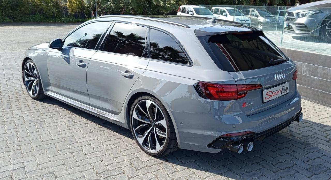 Audi RS4 Avant 2.9 TFSI Quattro Tiptronic Pelle-Navi-Matrix-Tetto-Scarichi Capristo-R20"