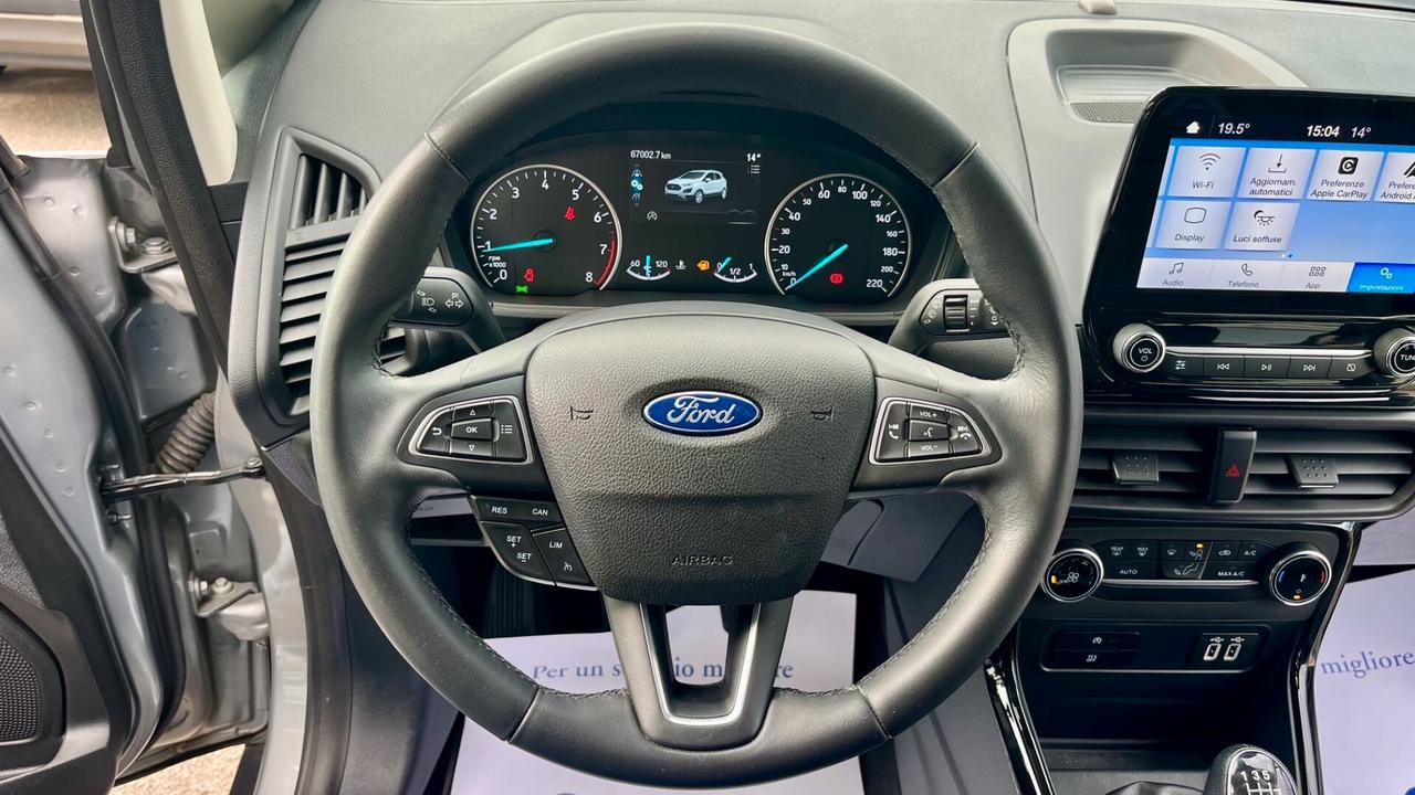 Ford EcoSport 1.0 ecoboost Active s " TAGLIANDI CERTIFICATI "