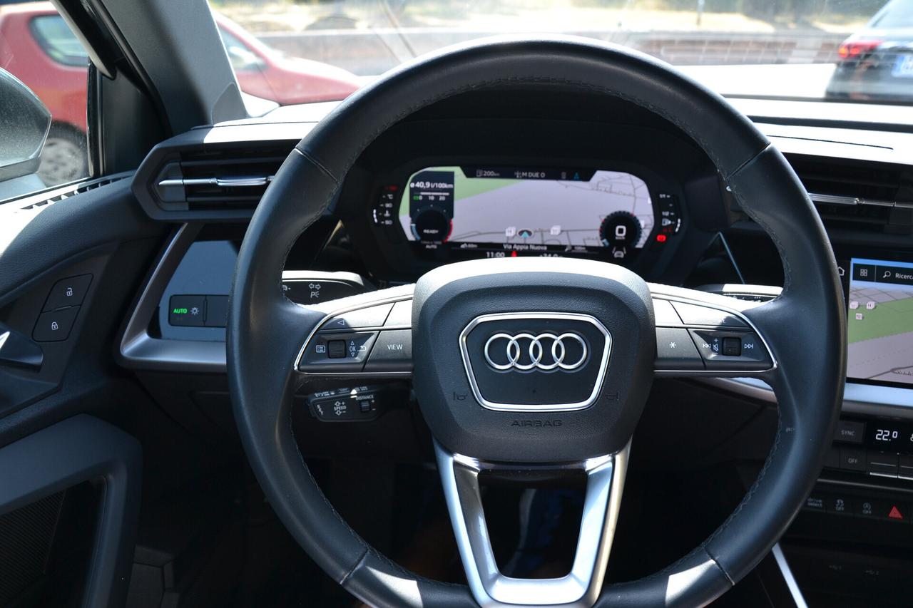 Audi A3 2.0 TDI S-LINE SEDAN **VIRTUAL-LED-PDC*PREZZO VERO