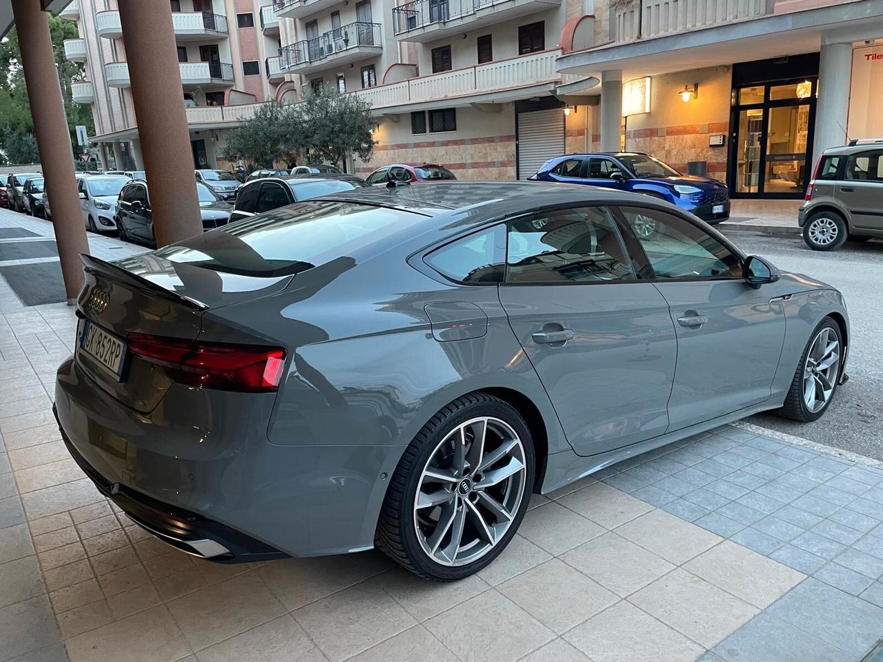 Audi A5 SPB 40 TDI 204cv MHEV S TRONIC S LINE EDITION " NAVY PELLE LED 19' "
