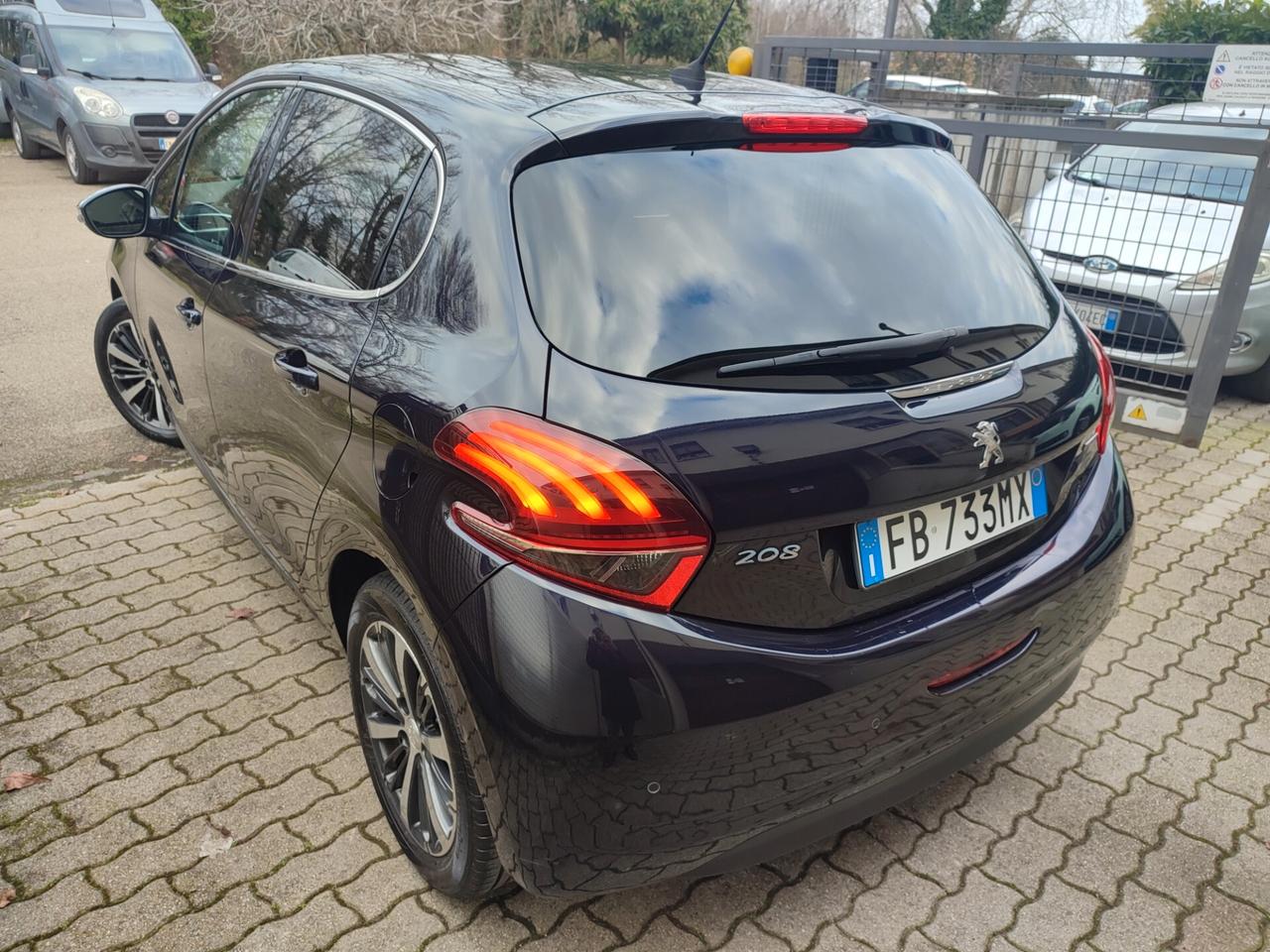 PEUGEOT 208 ALLURE 2016 DIESEL HDI EURO6 PERFETTA