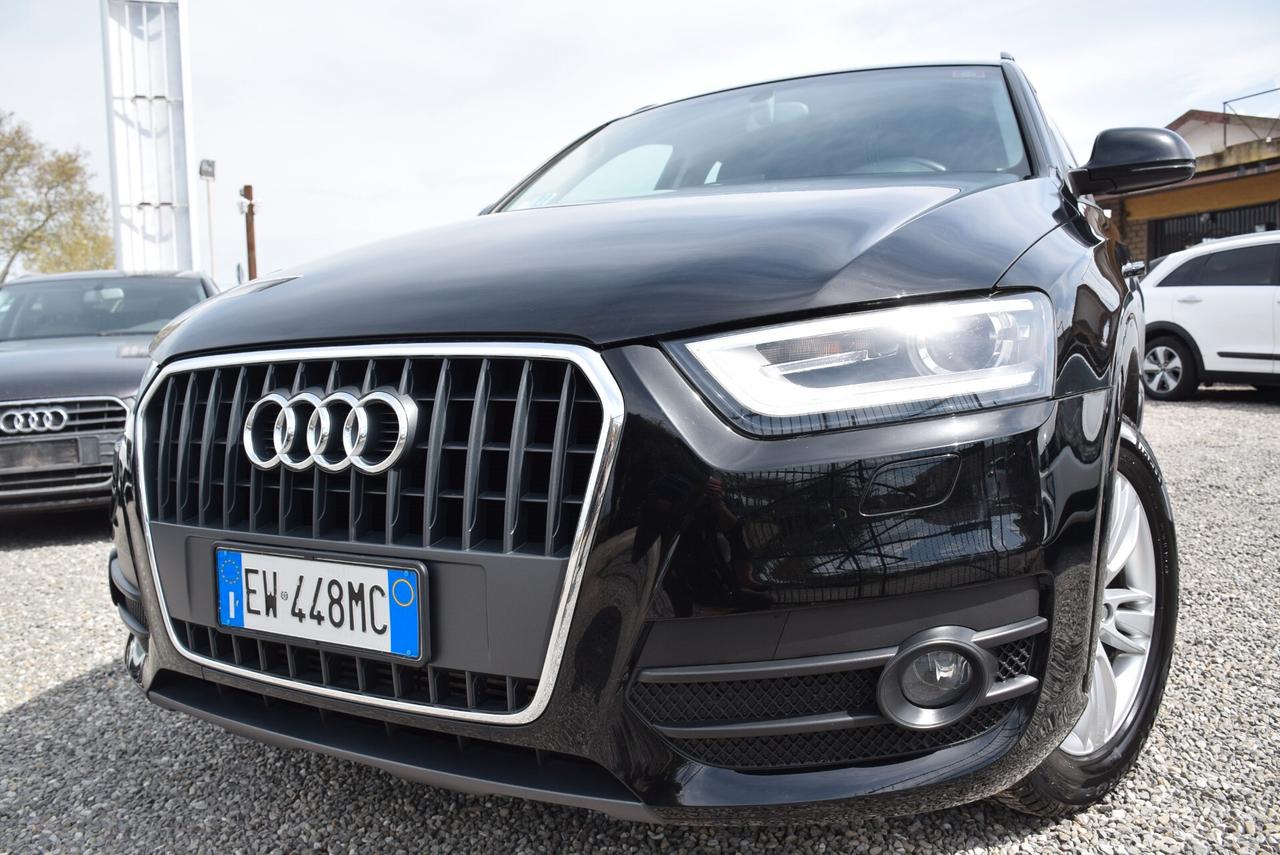 Audi Q3 2.0TDI 140CV 6M NAVI CRUISE SENSORI FULL