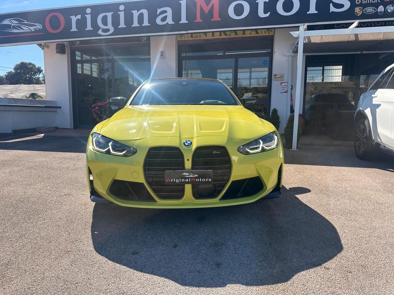 Bmw M4 Competition /PRONTA CONSEGNA/PACCHETTO CARBONIO/FARI LASER/HARMAN KARDON/KEYLESS/