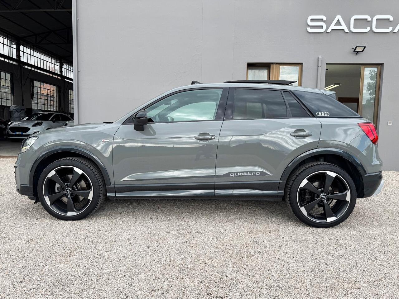Audi Q2 2.0 TDI Identity Black S line Quattro 150cv | PREZZO REALE