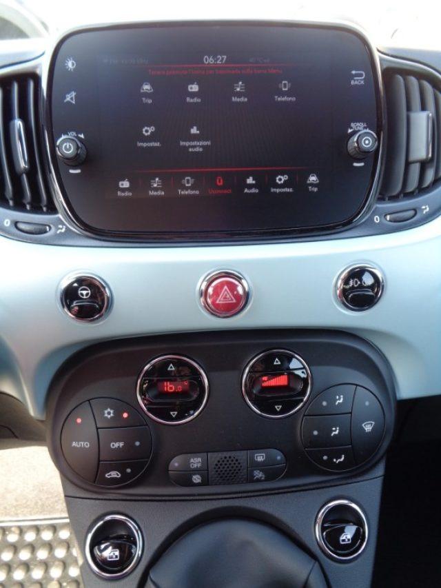 FIAT 500C 1000 HYBRID 70 CV CARPLAY CLIMAUTO PDC "16