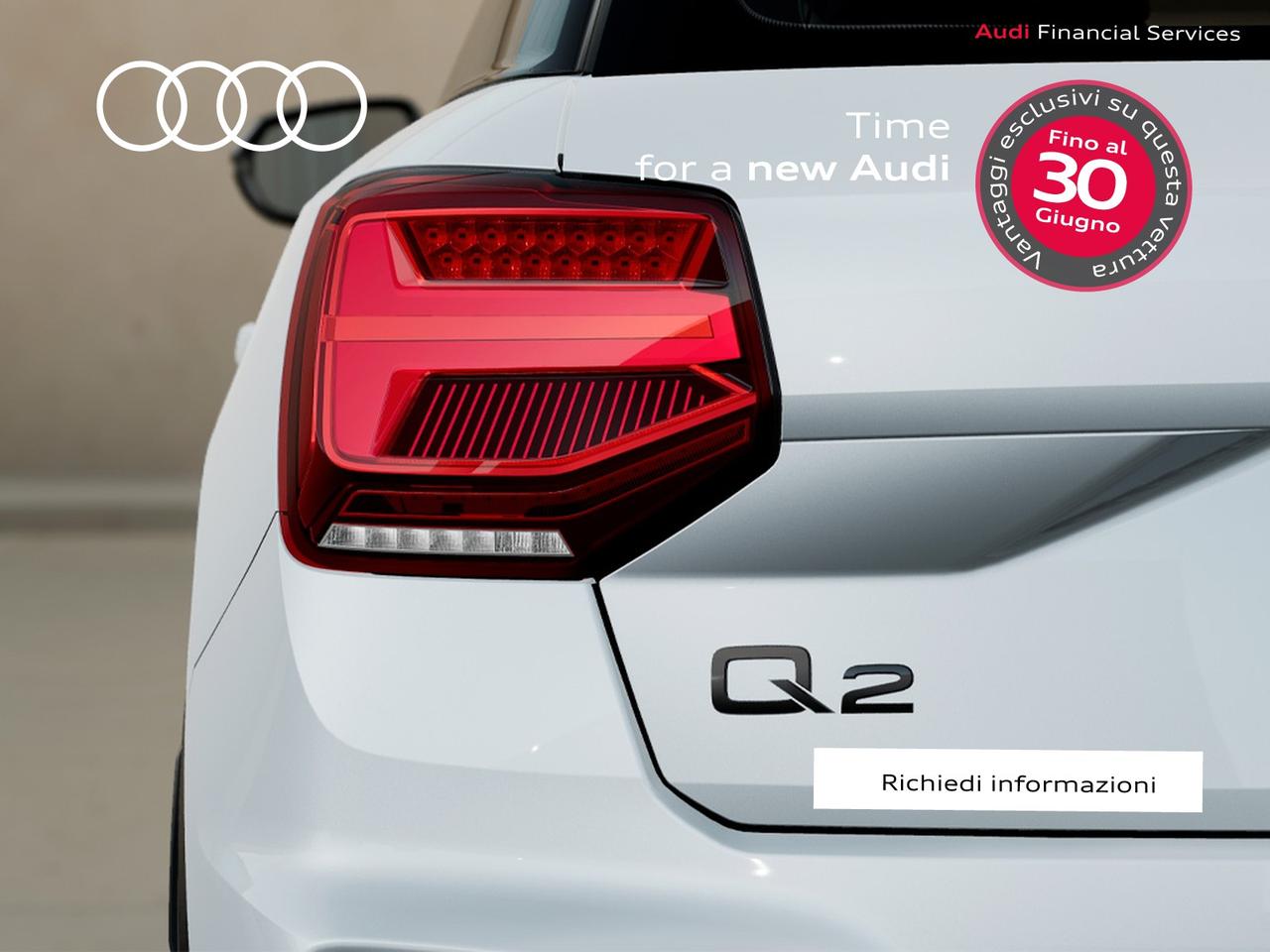 Audi Q2 40 2.0 tfsi identity black quattro s-tronic