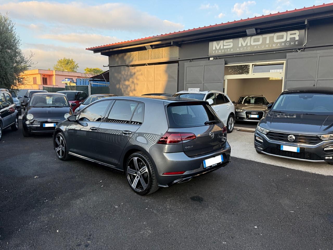 VW Golf 7.5 Rline 1.4 TGI 110cv metano
