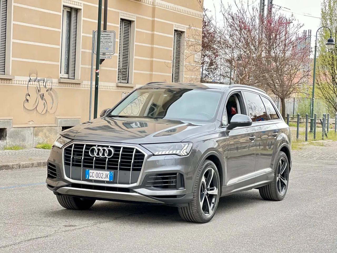 Audi Q7 55 3.0 TFSi MHEV 340cv Tiptronic8 Quattro Sport SEDILI VENTILATI-SOSPENSIONI PNEUMATICHE-CER