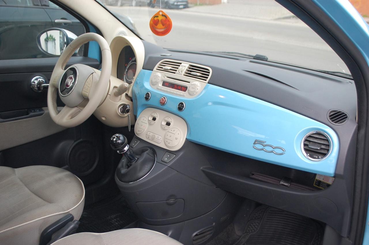 Fiat 500 900 TwinAir Lounge 85CV Uff Italy Lega USB Tetto