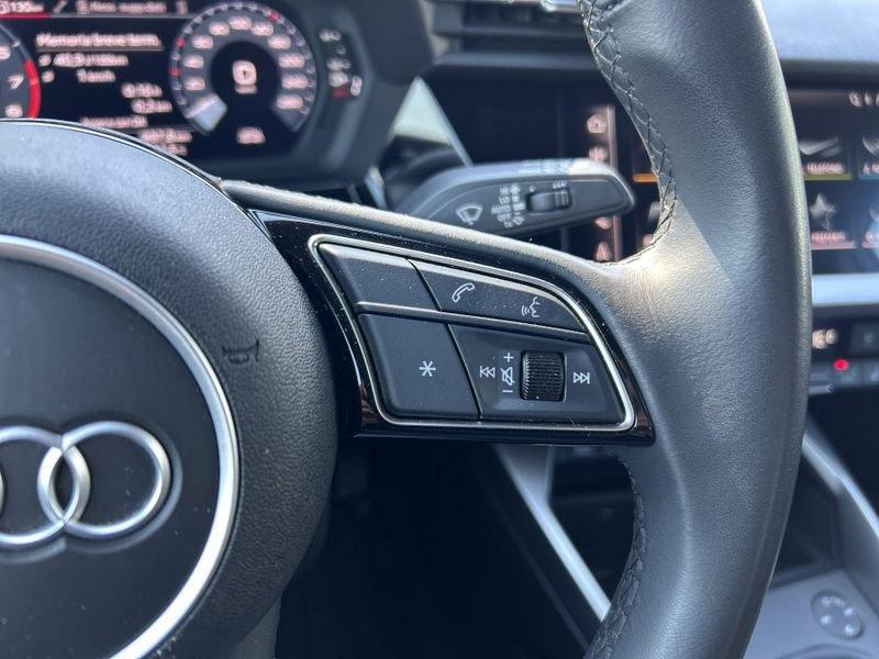 Audi A3 SPB 35 TFSI 150CV Sport Advanced PARI AL NUOVO
