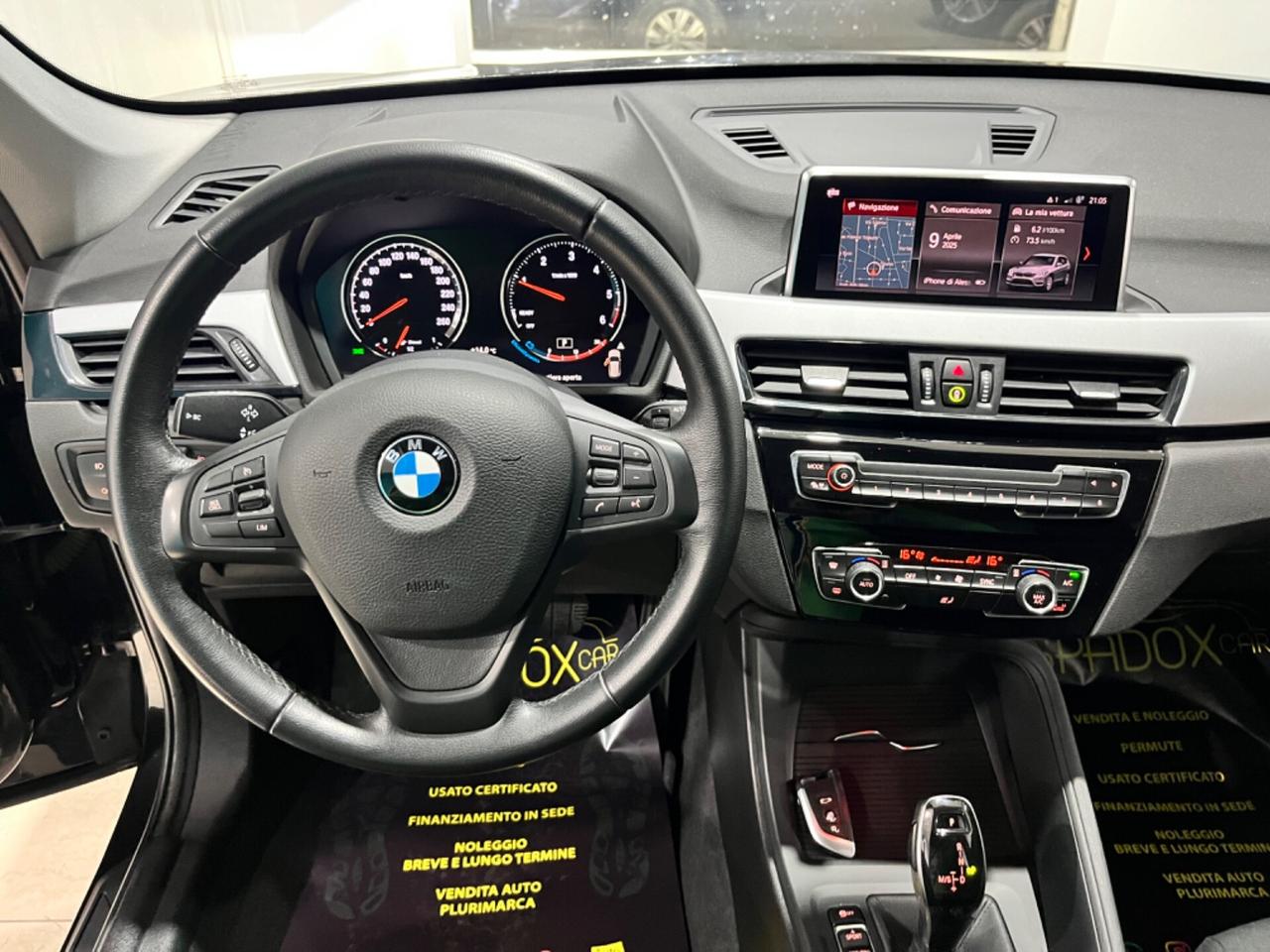 BMW X1 2020 *AUTOMATICA *KM CERTIFICATI *UNICOPROPRIETARIO
