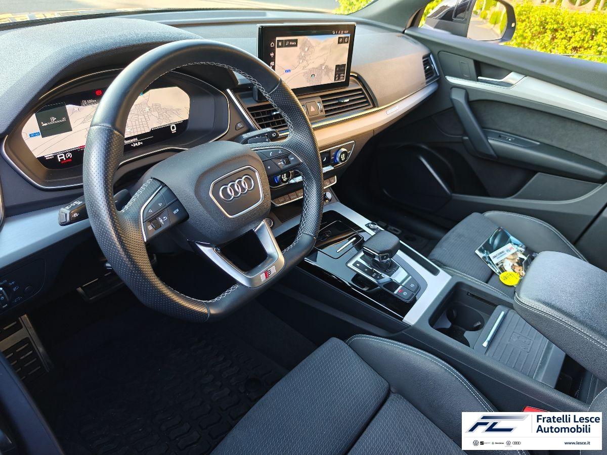 AUDI - Q5 Sportback 40 2.0 tdi mhev 12V S line Plus quattro s-tronic (Esposizione Piano lLgo)
