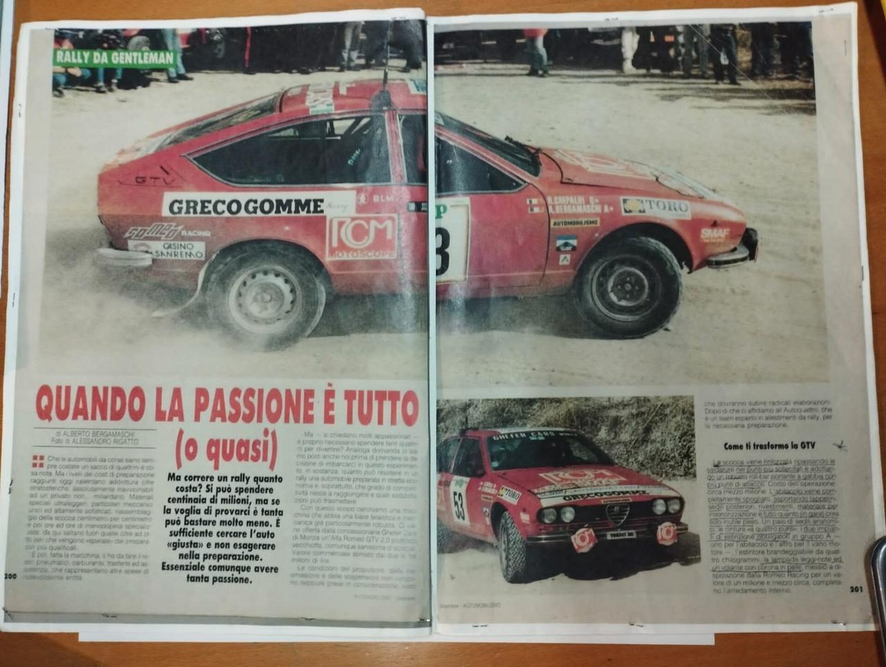 Alfa Romeo Alfetta 2.0 CSAI GRUPPO A