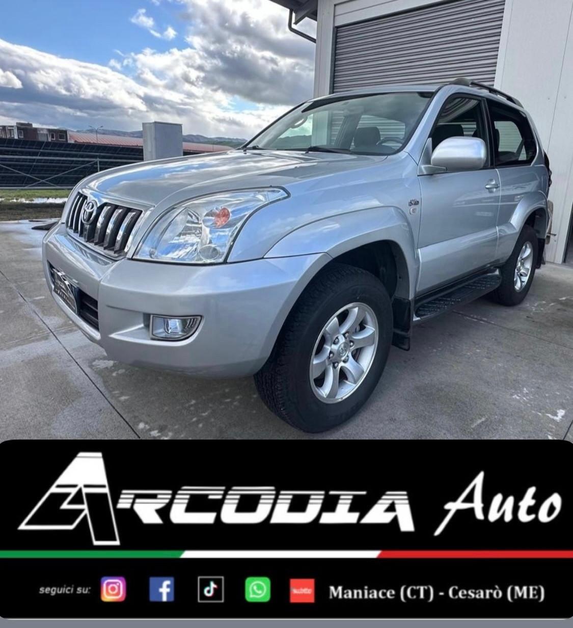 Toyota Land Cruiser 3.0 D-4D 16V cat 3 porte Sol